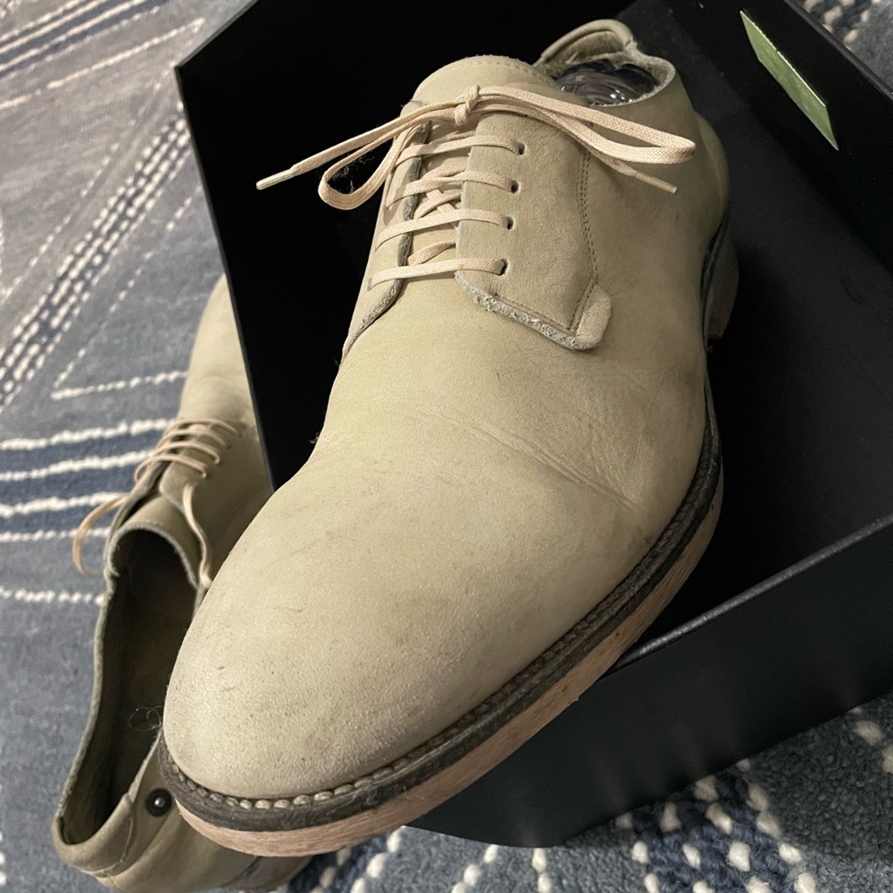 Diesel cream dress shoes size 11